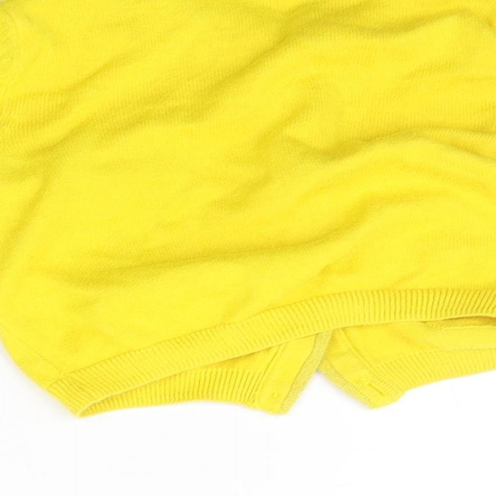 Marks and Spencer Baby Yellow   Cardigan Jumper Size 12-18 Months