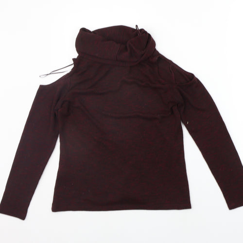 Peacocks Womens Purple   Pullover Jumper Size 10