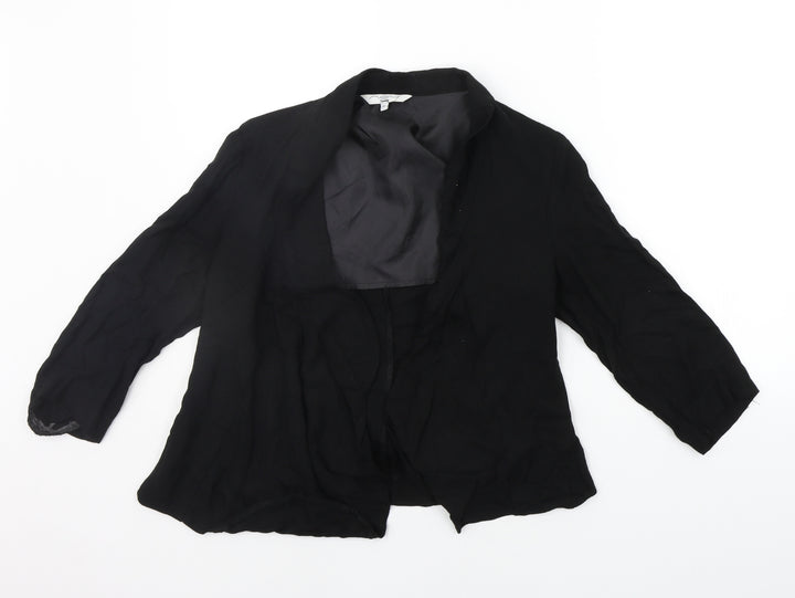 New Look Womens Black Jacket Blazer Size 12