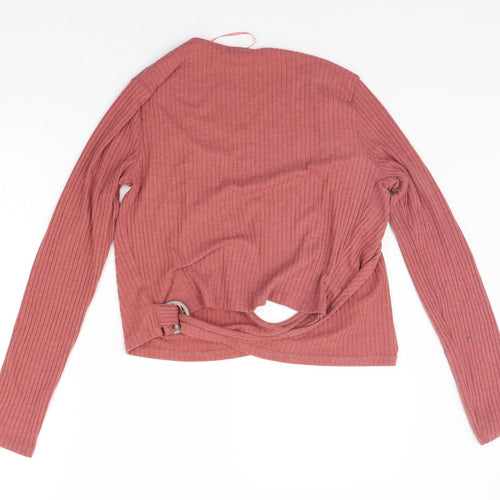 Primark Womens Orange   Pullover Jumper Size M