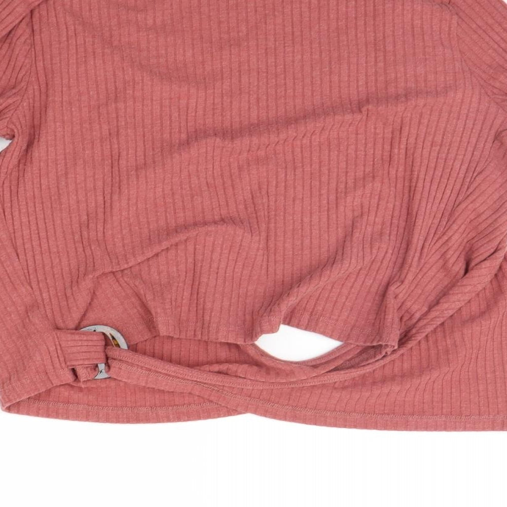 Primark Womens Orange   Pullover Jumper Size M