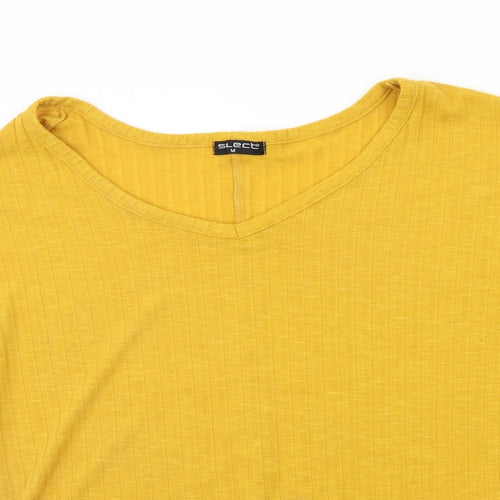 Select Womens Yellow   Pullover Jumper Size M