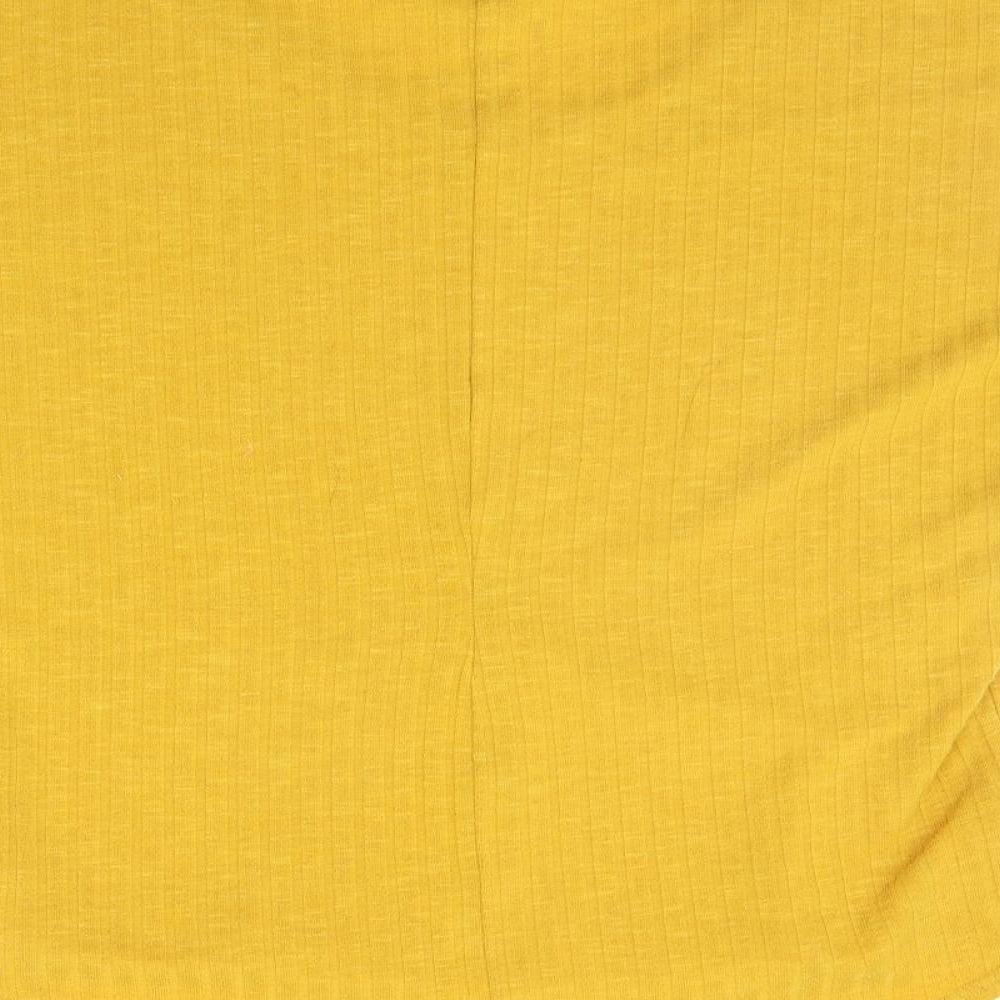 Select Womens Yellow   Pullover Jumper Size M