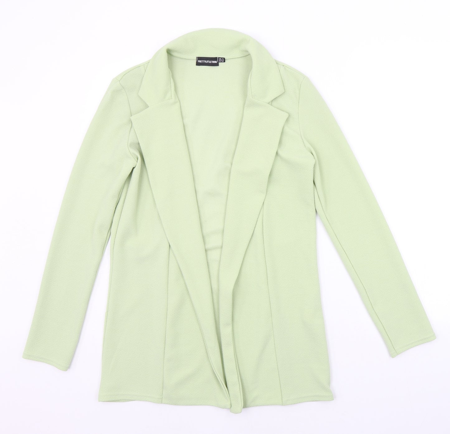 PRETTYLITTLETHING Womens Green   Cardigan Jumper Size 10