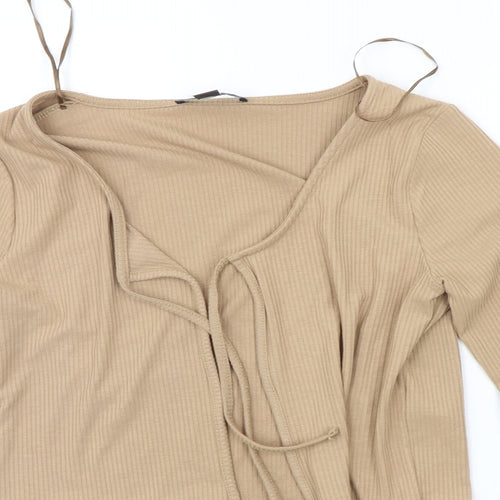 Primark Womens Beige   Cardigan Jumper Size S