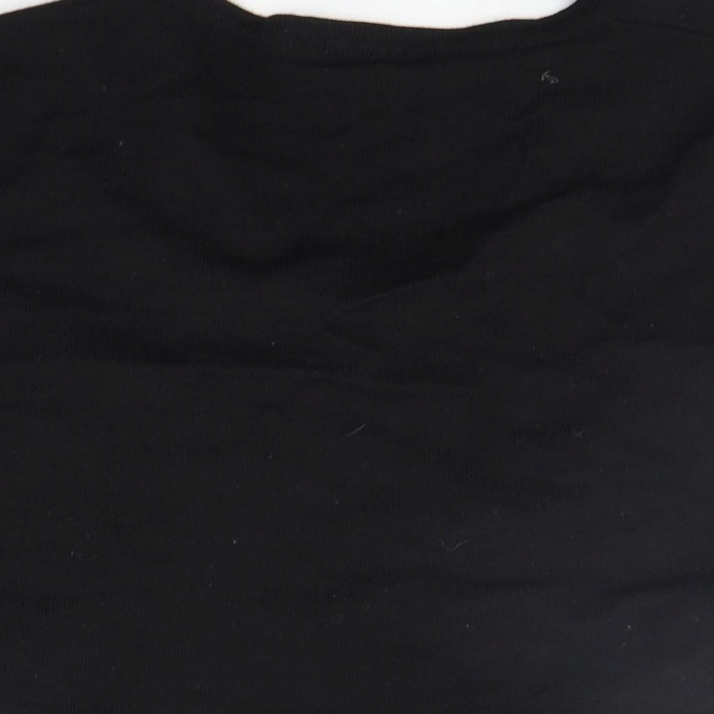 H&M Womens Black   Cardigan Jumper Size L