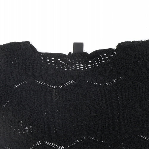 H&M Womens Black   Pullover Jumper Size S