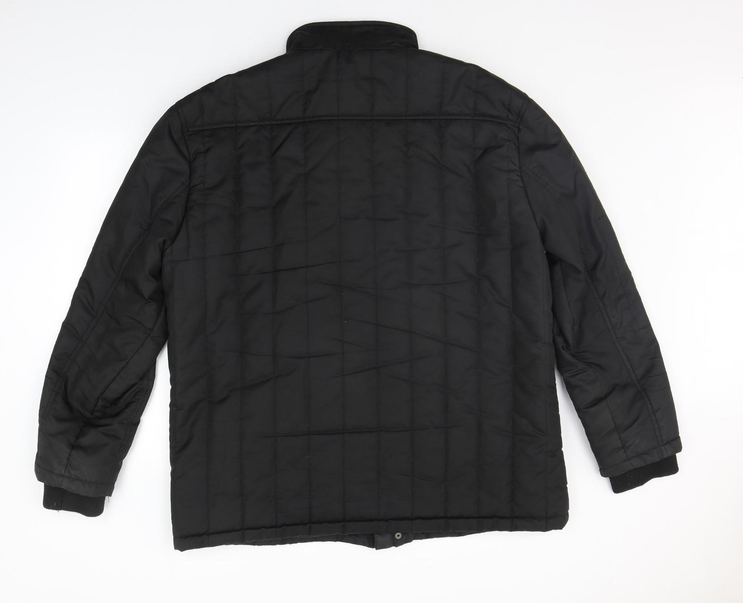 George Mens Black   Jacket Coat Size 2XL
