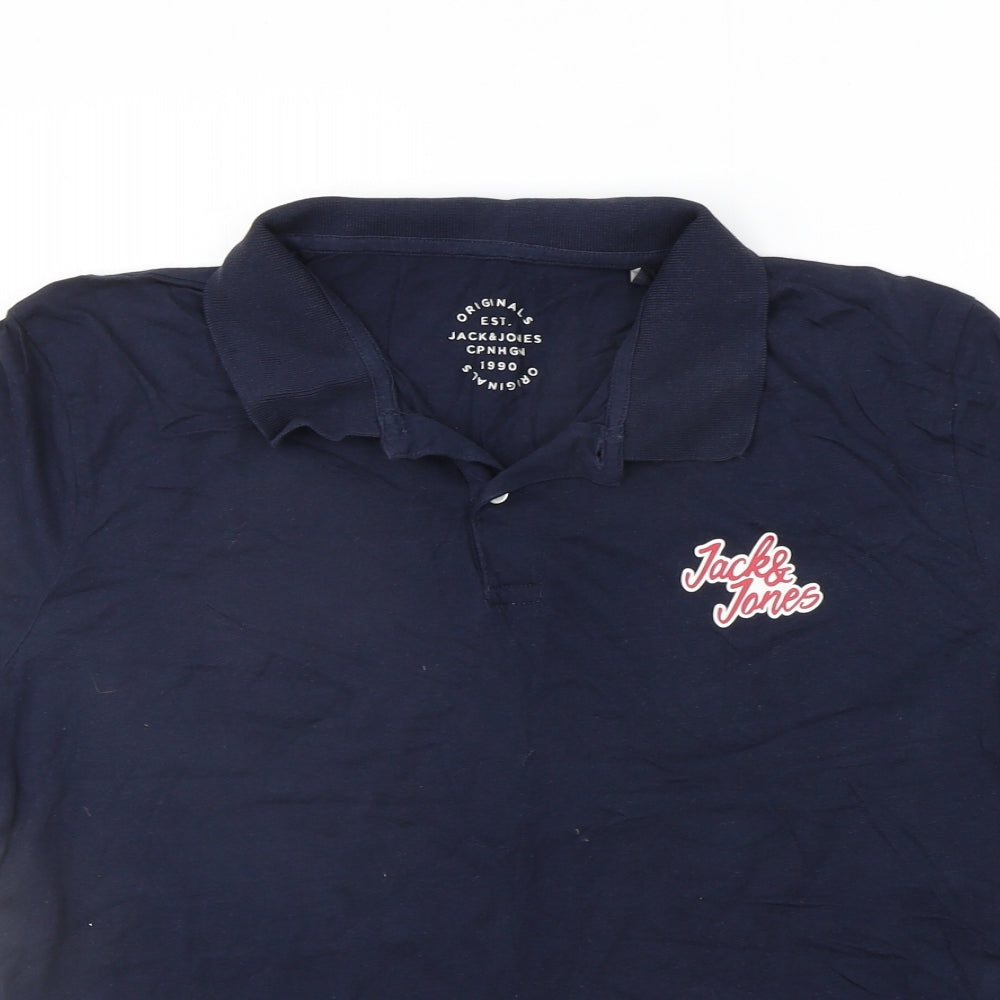 Jack Wills Mens Blue    Polo Size XL