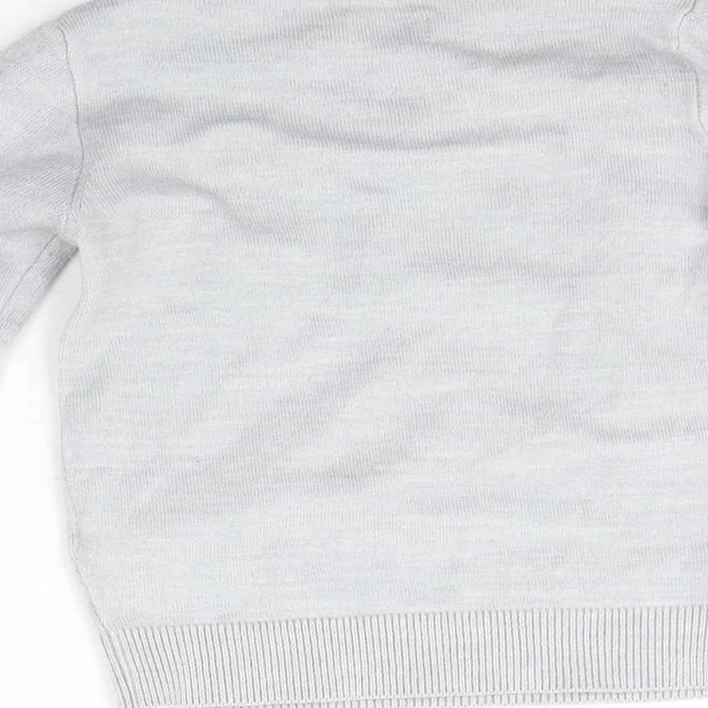F&F Baby Grey   Pullover Jumper Size 12-18 Months  - DINOSAUR