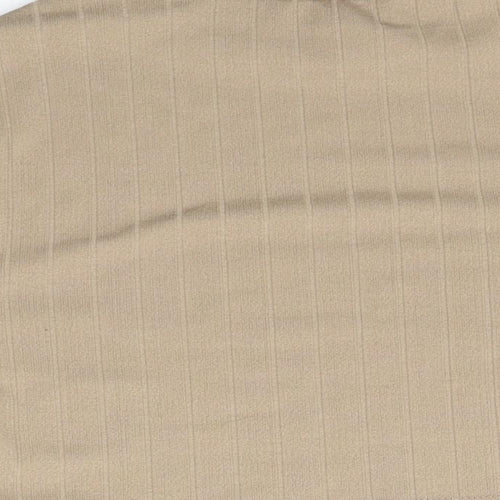 SheIn Girls Beige   Basic T-Shirt Size S