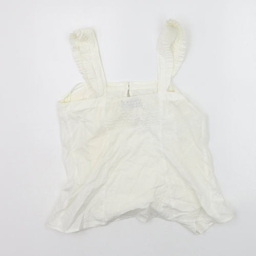 NEXT Womens White   Basic Blouse Size 10