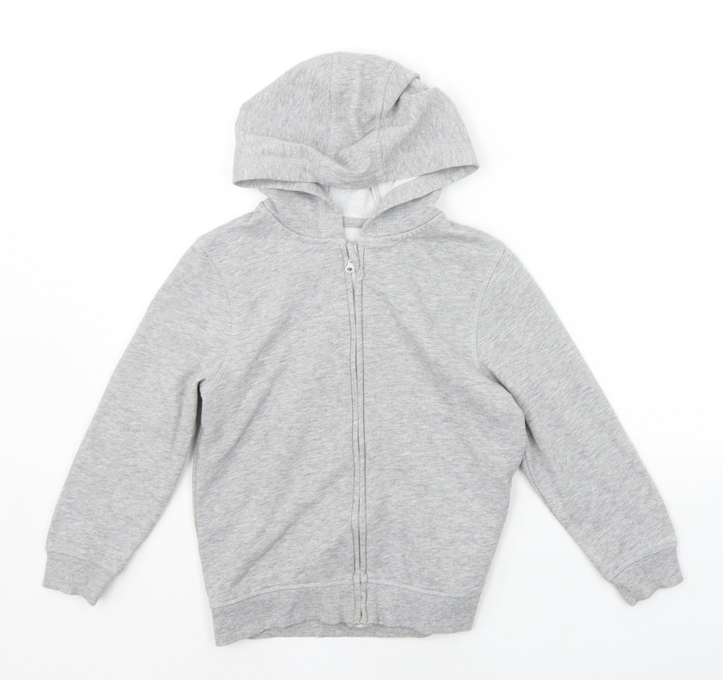 George Boys Grey   Full Zip Hoodie Size 6-7 Years