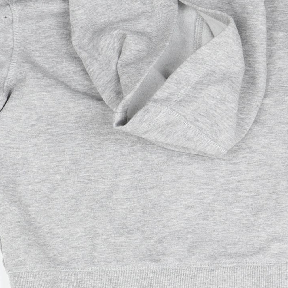 George Boys Grey   Full Zip Hoodie Size 6-7 Years