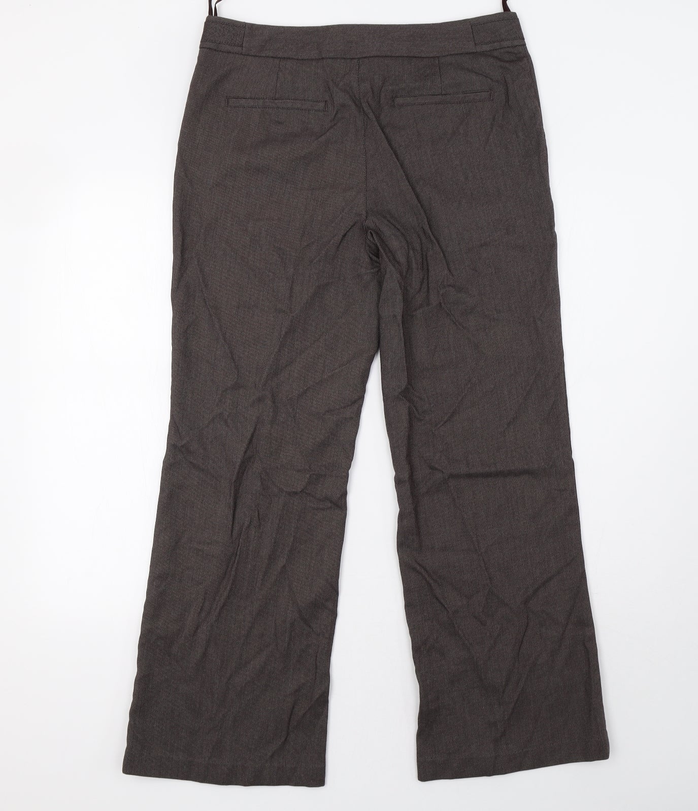 NEXT Womens Brown   Trousers  Size 12 L31 in