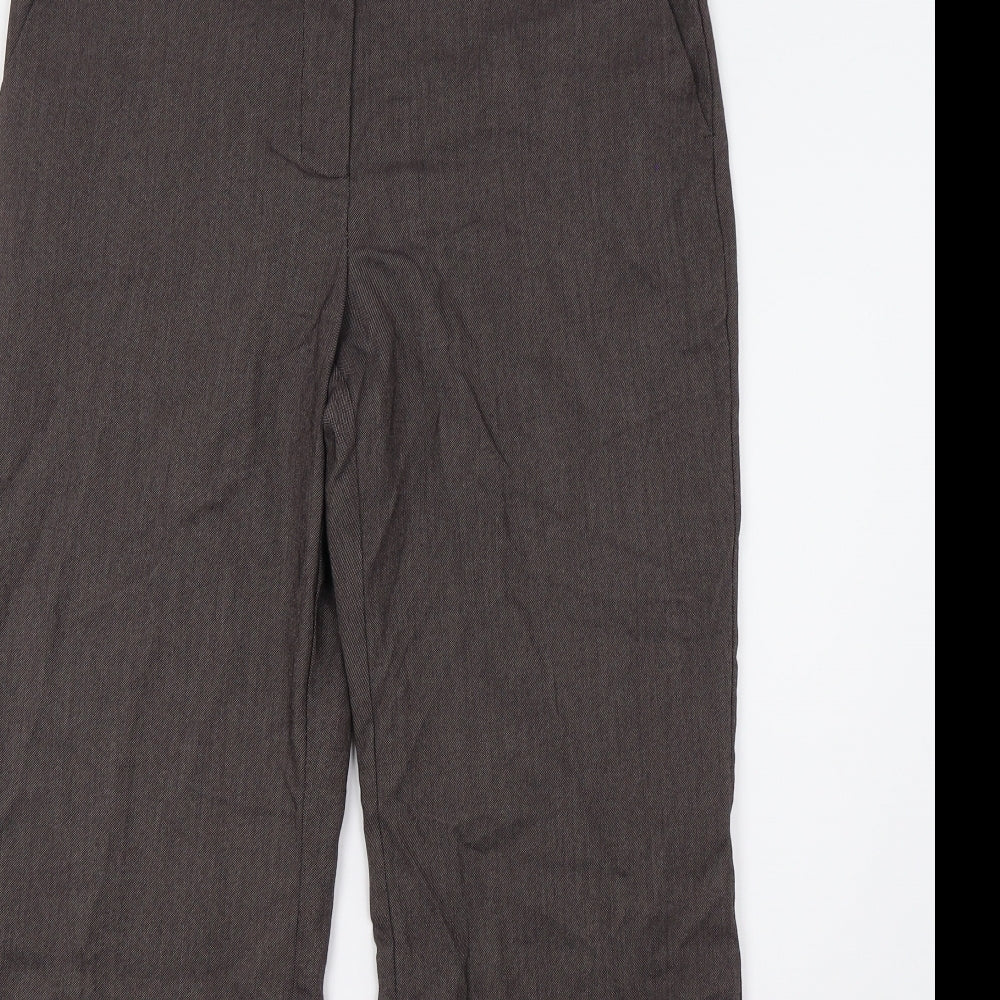 NEXT Womens Brown   Trousers  Size 12 L31 in