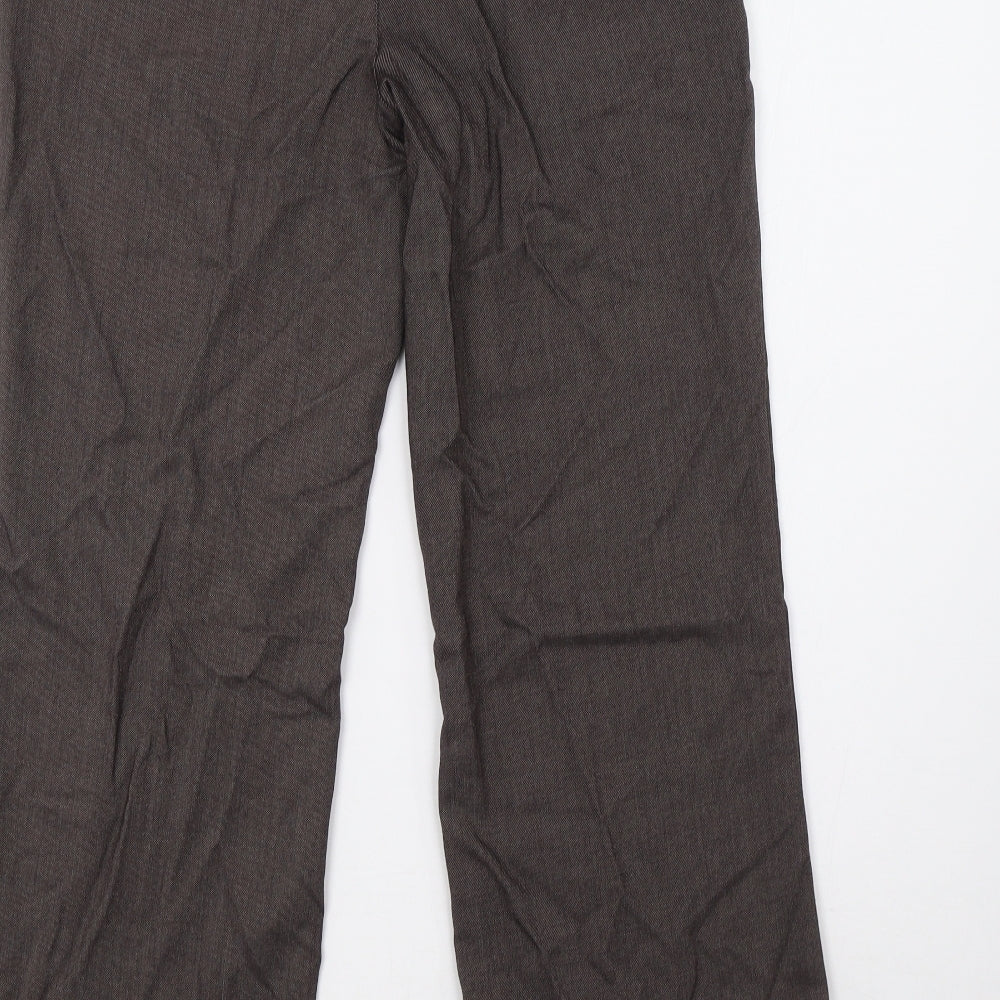 NEXT Womens Brown   Trousers  Size 12 L31 in
