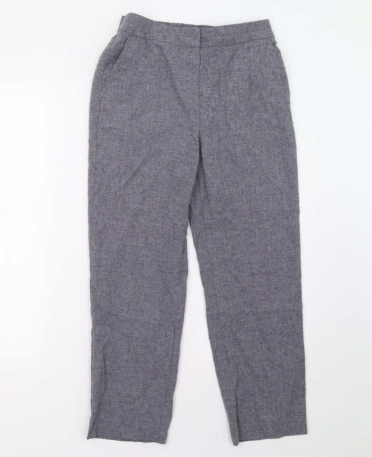 Marks and Spencer Womens Grey   Trousers  Size 8 L27 in