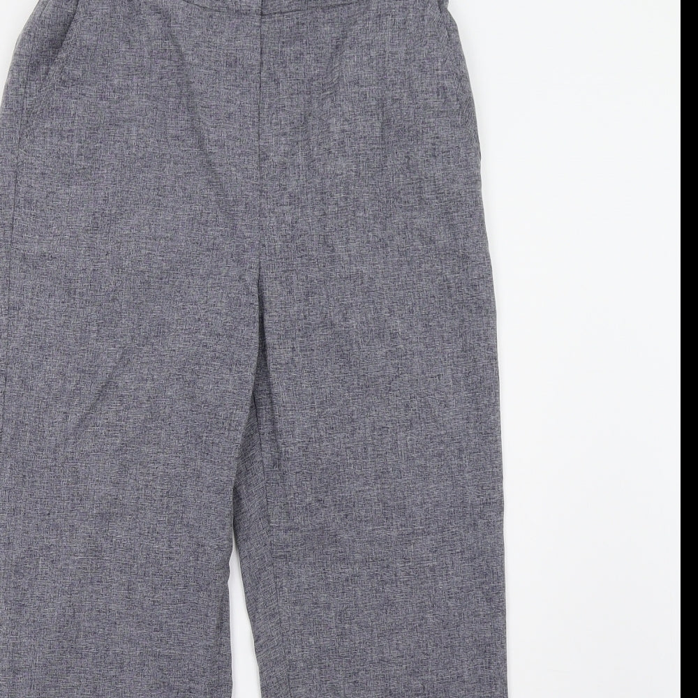 Marks and Spencer Womens Grey   Trousers  Size 8 L27 in