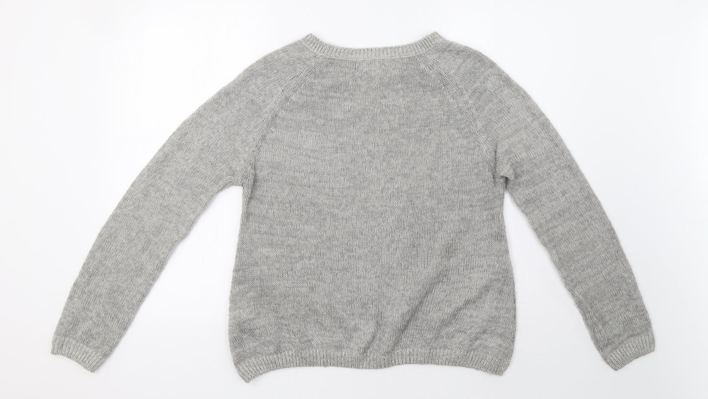 newlook Womens Grey   Pullover Sweatshirt Size 14