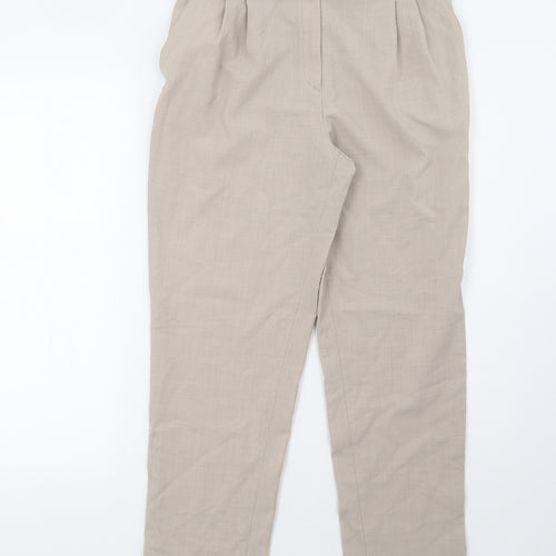 primeur Womens Beige   Trousers  Size 12 L29 in