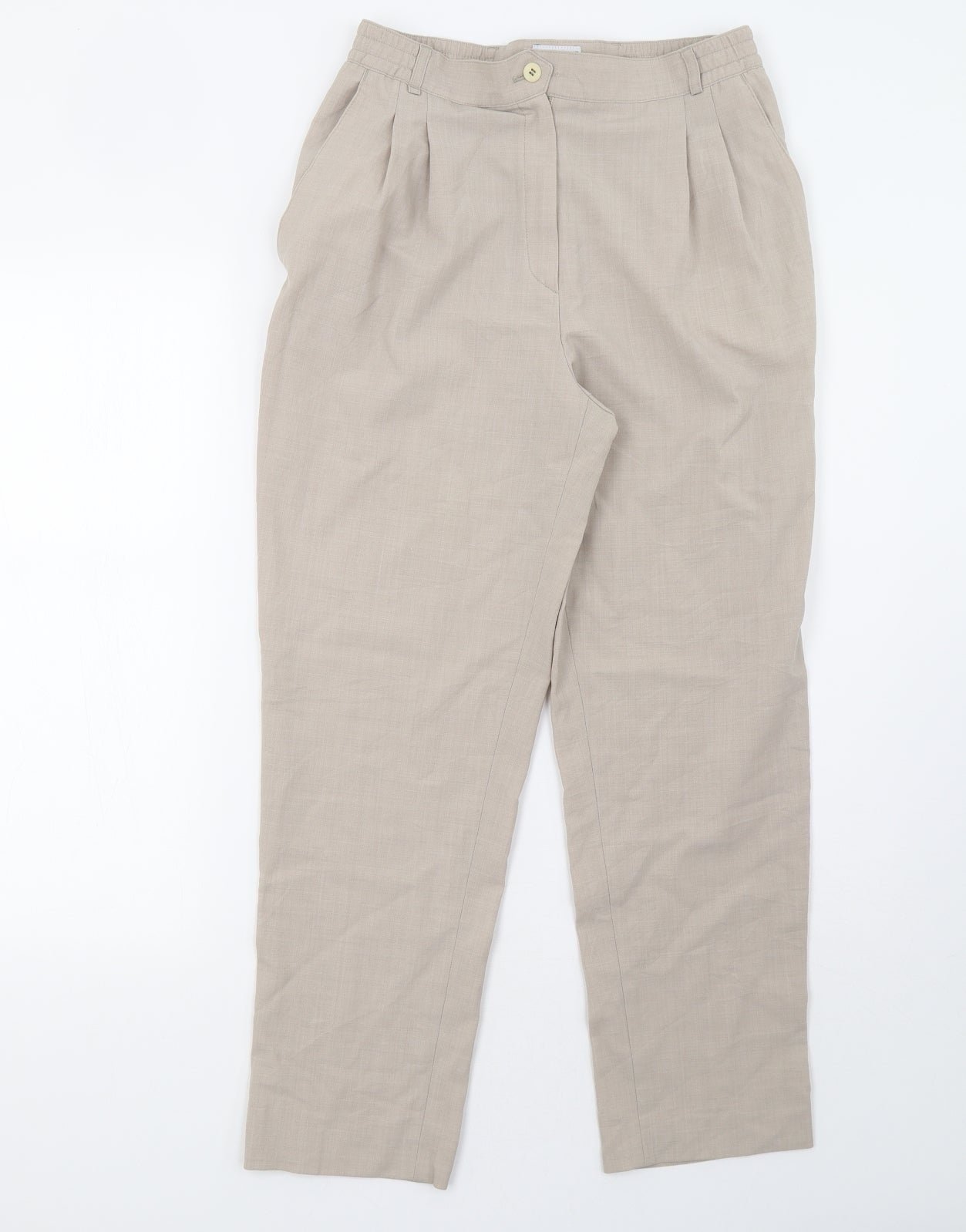 primeur Womens Beige   Trousers  Size 12 L29 in