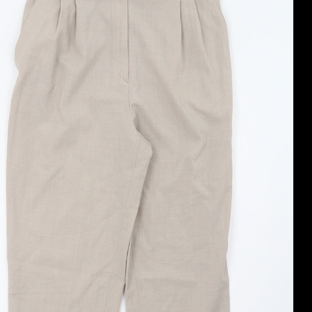 primeur Womens Beige   Trousers  Size 12 L29 in