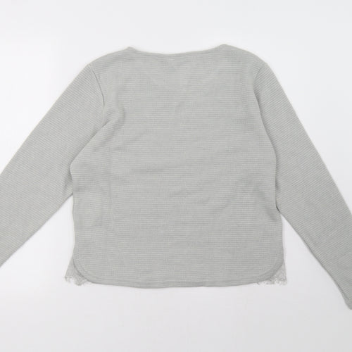 New Look Womens Grey   Pullover Sweatshirt Size 14