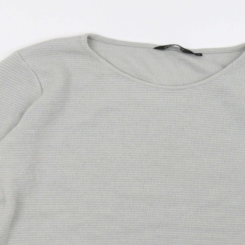 New Look Womens Grey   Pullover Sweatshirt Size 14