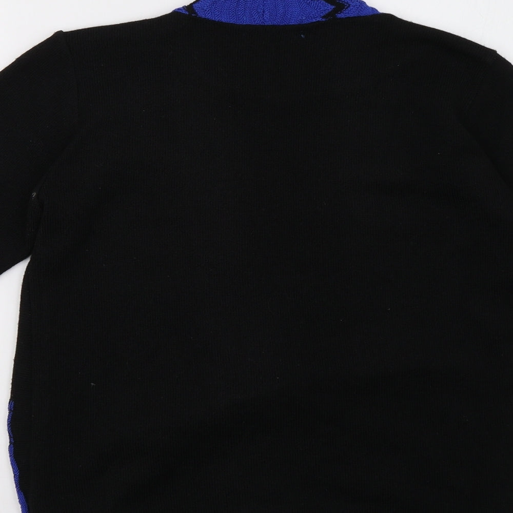 BASSINI Womens Blue   Pullover Sweatshirt Size M