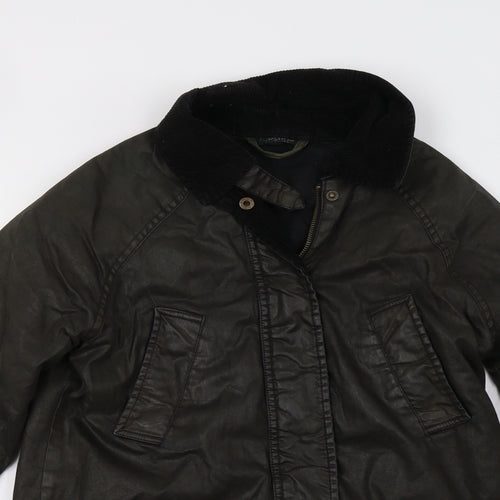 Topshop Womens Green   Jacket  Size 8
