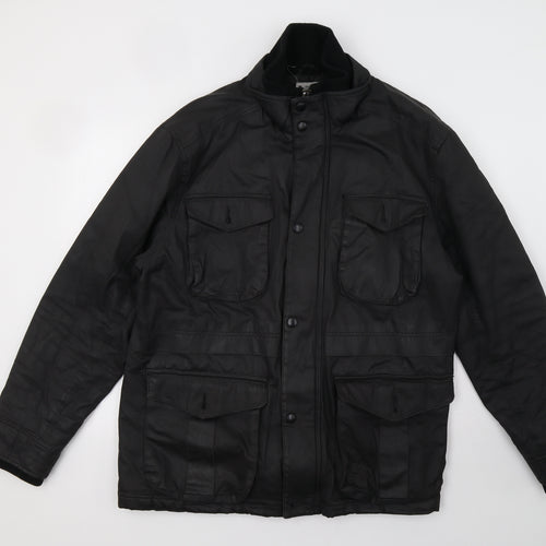 Sainsburys Mens Black   Jacket Coat Size 2XL