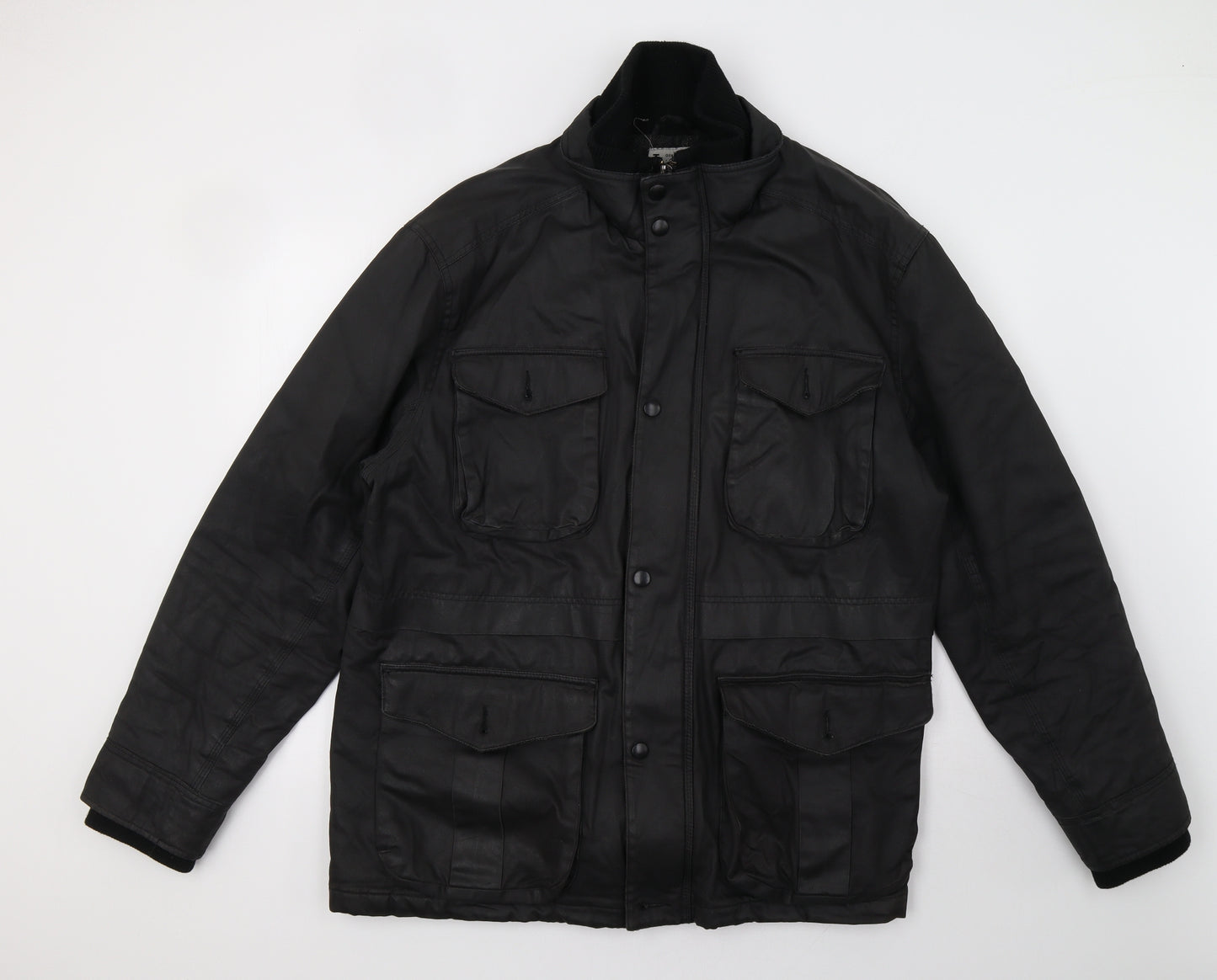 Sainsburys Mens Black   Jacket Coat Size 2XL