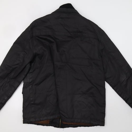 Sainsburys Mens Black   Jacket Coat Size 2XL