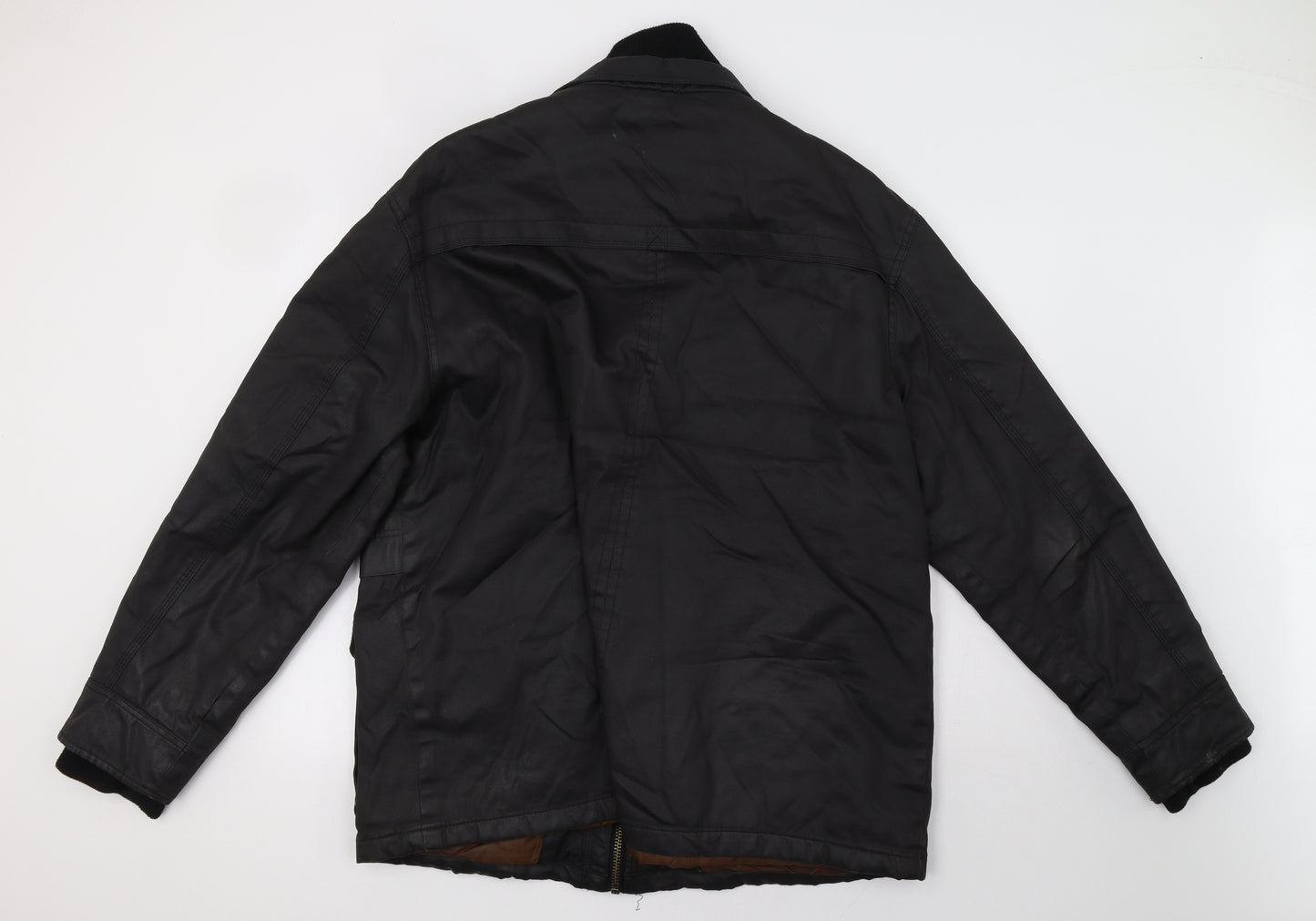Sainsburys Mens Black   Jacket Coat Size 2XL