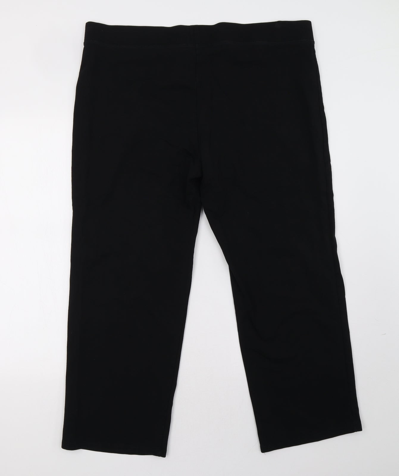 Marks and Spencer Womens Black   Trousers  Size 20 L28 in