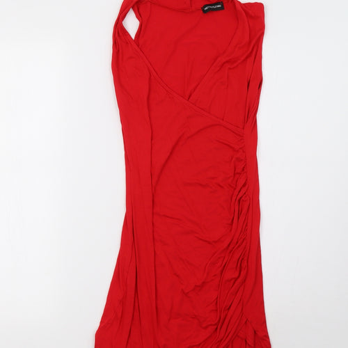 PRETTYLITTLETHING Womens Red   A-Line  Size 10