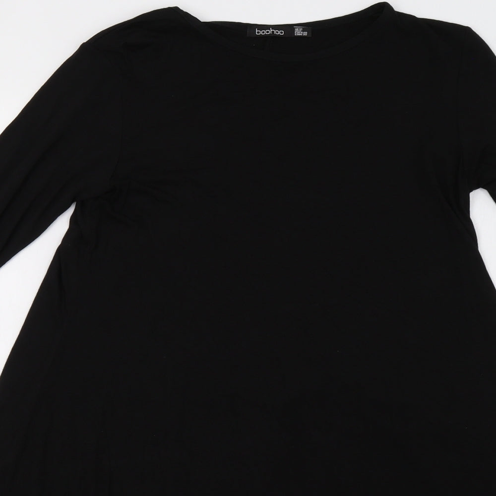 Boohoo Womens Black   A-Line  Size 12
