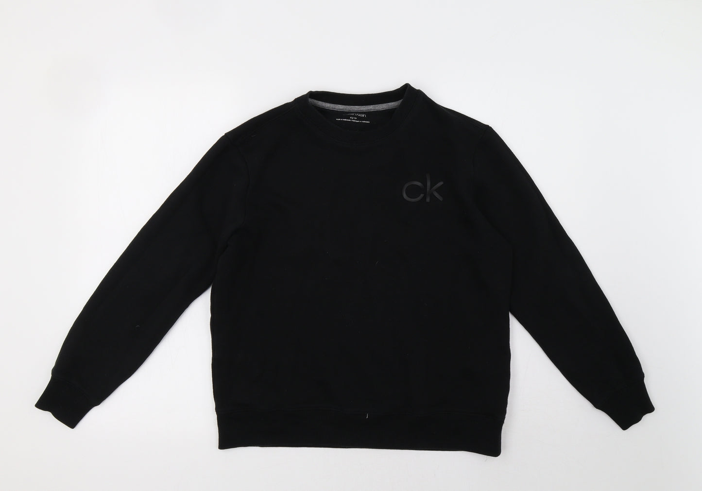 Calvin Klein Mens Black   Pullover Sweatshirt Size XS