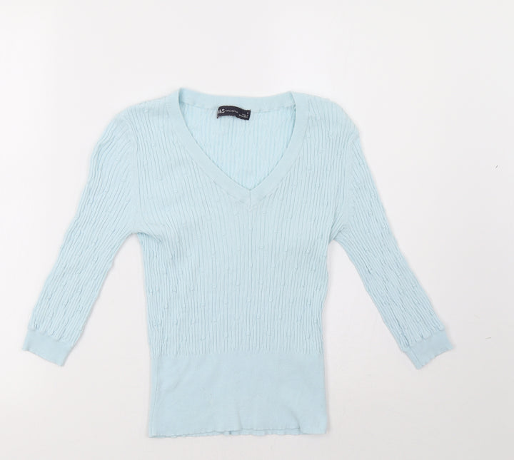 Marks and Spencer Womens Blue   Pullover Sweatshirt Size 8