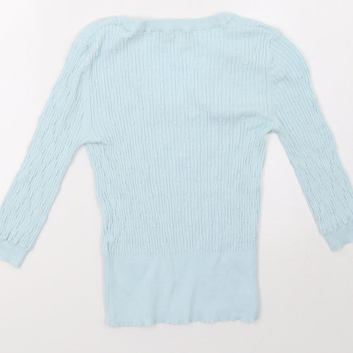 Marks and Spencer Womens Blue   Pullover Sweatshirt Size 8