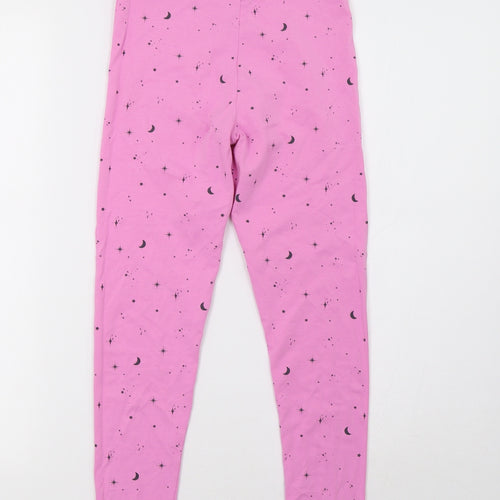 georhe Girls Pink Polka Dot   Pyjama Pants Size 9-10 Years