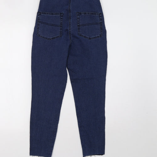 COLLUSION Womens Blue  Denim Skinny Jeans Size 8 L26 in