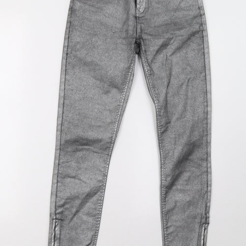 Zara Womens Grey   Skinny Jeans Size 34 L30 in