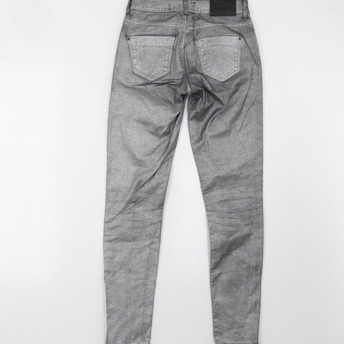 Zara Womens Grey   Skinny Jeans Size 34 L30 in
