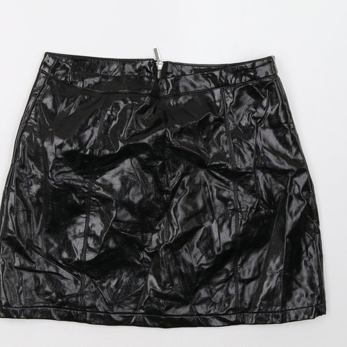 newlook Womens Black   A-Line Skirt Size 12