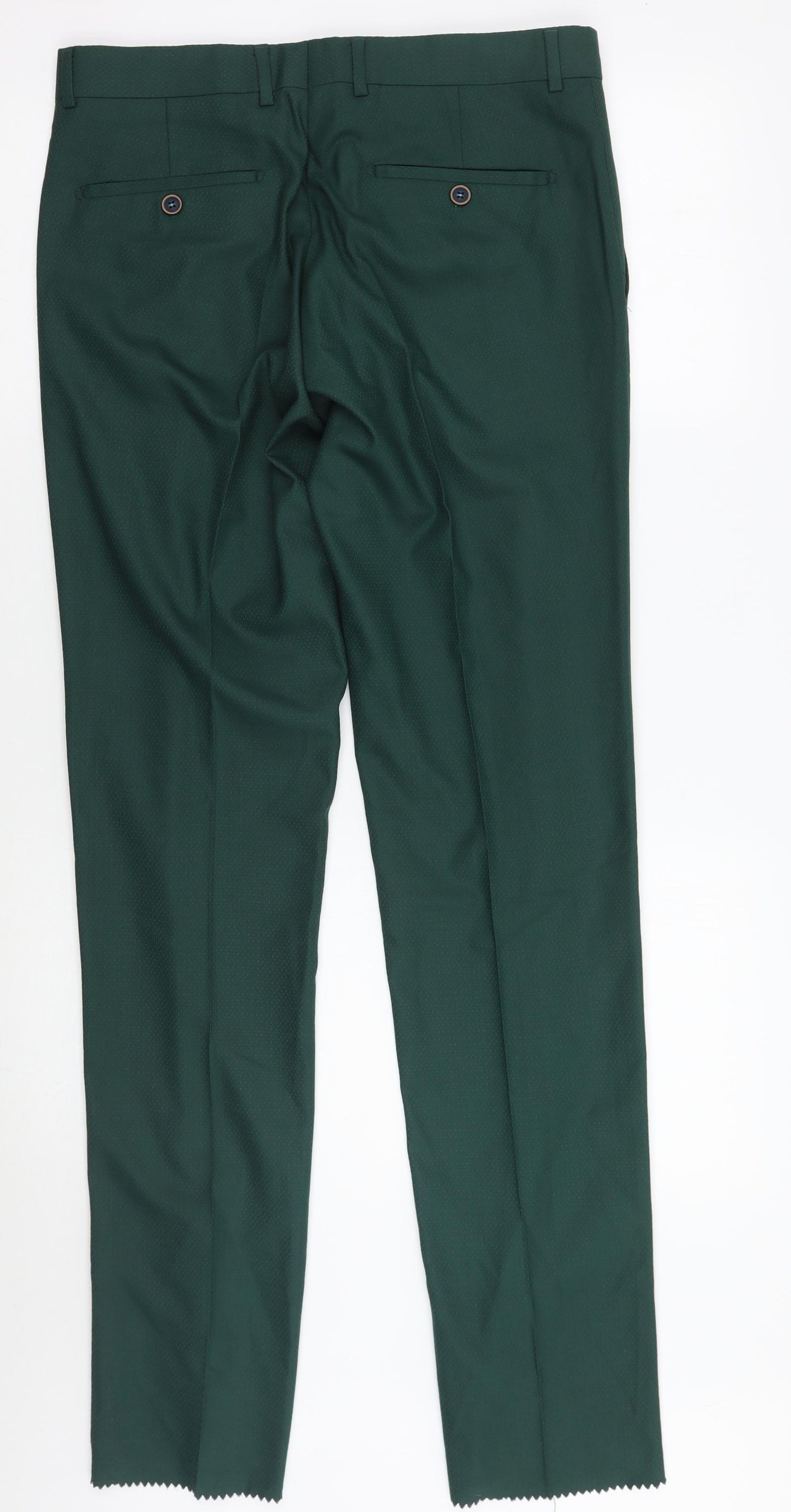 Mario Milano Womens Green   Trousers  Size 34 L33 in