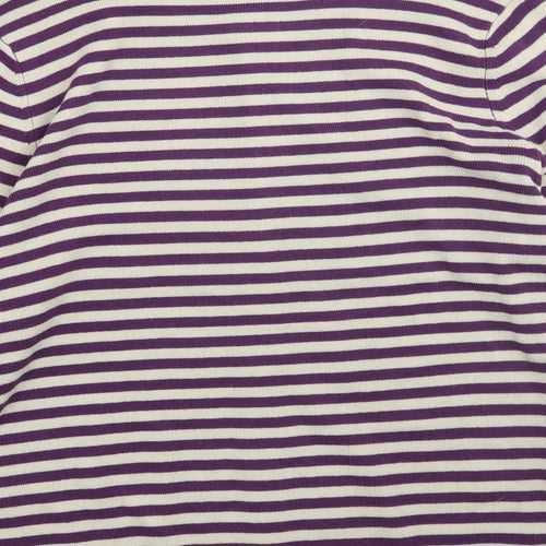//text.. Womens Purple Polka Dot  Cardigan Jumper Size XL