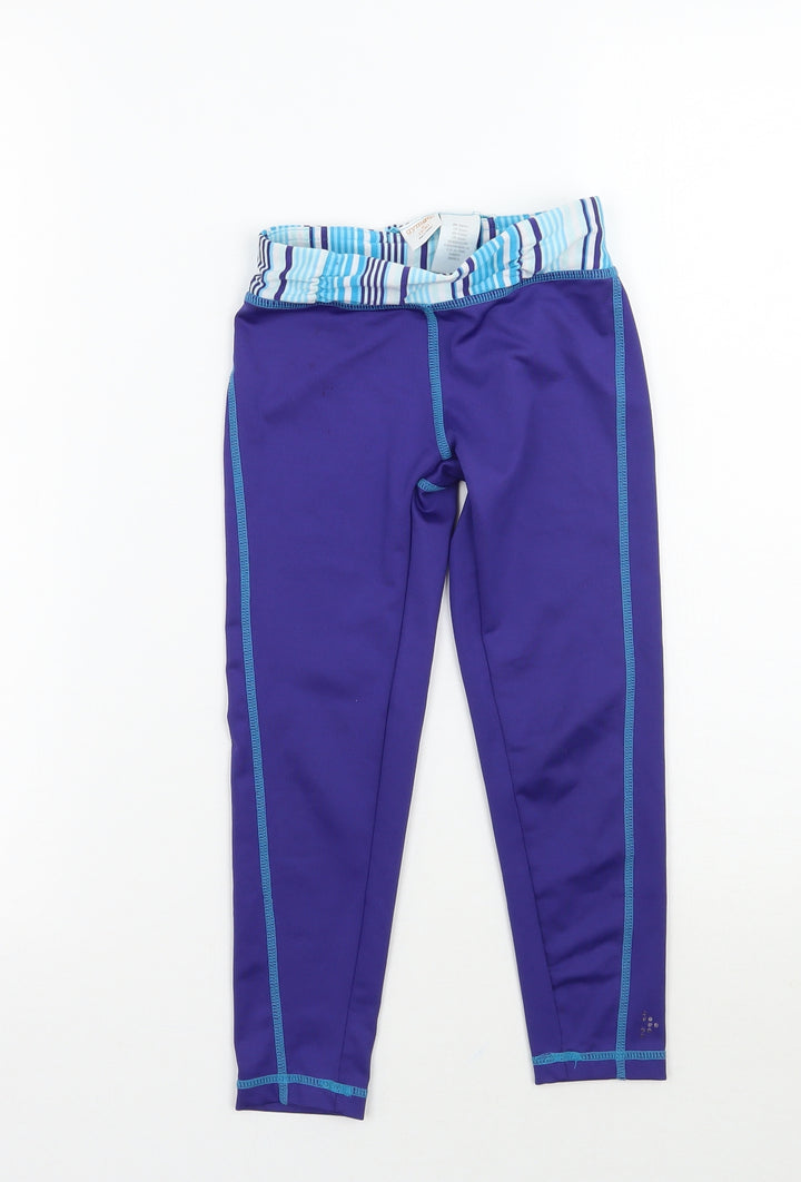 Gymgo Girls Blue   Sweatpants Trousers Size 5-6 Years