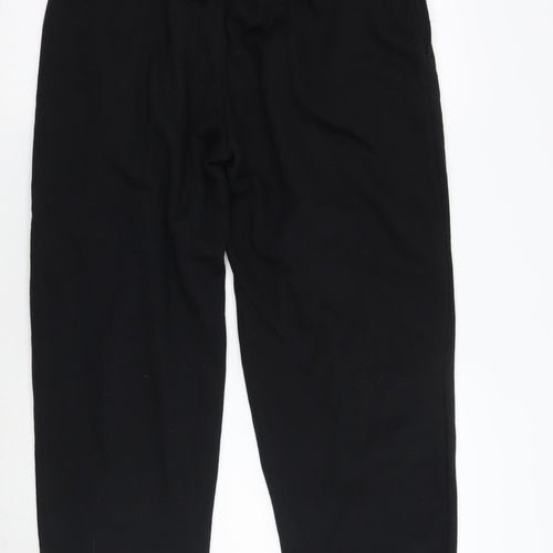 Boohoo Mens Black   Sweatpants Trousers Size L L27 in